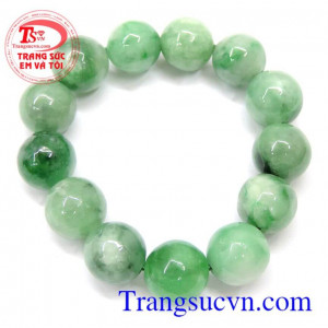 Chuỗi ngọc jadeite TN 13 hạt