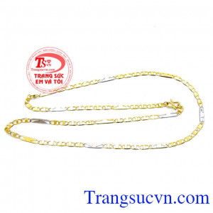 Dây chuyền nam vàng tây đẹp, sang trọng