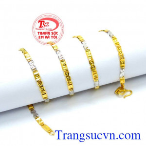 Dây chuyền nữ vàng tây sang trọng