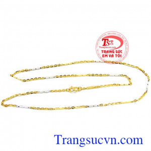 Dây chuyền vàng 10k nữ xinh