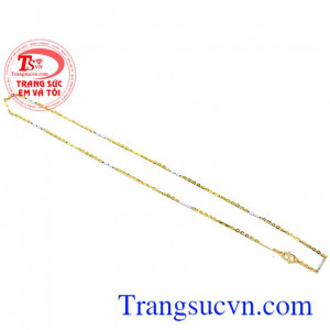 Dây chuyền nữ vàng tây sang trọng