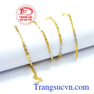Dây chuyền nữ vàng tây 10k