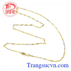 Dây chuyền nữ đeo dịu dàng