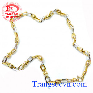 Dây chuyền nam 18k quyền lực