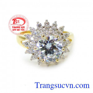 Chiếc Nhẫn hoa vàng tình yêu. 