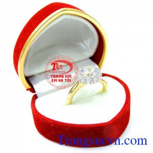 Nhẫn nữ vàng tây dành cho phái đẹp