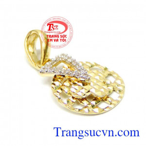 Mặt nữ vàng tây 10k