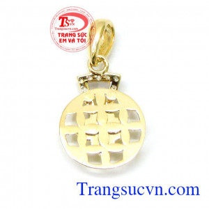 Mặt dây chuyền vàng tây sang trọng 