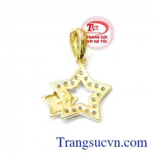 Mặt nữ vàng ngôi sao