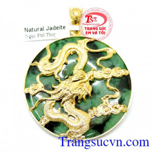 Mặt ngọc bọc rồng tiền tài rồng linh khí đất trời, mặt ngọc rồng đẹp,