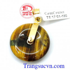 Mặt đá bọc vàng đem lại tiền tài