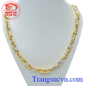 Dây chuyền tài lộc mang mùa xuân đến mới mọi nhà,dây chuyền vàng nam đeo tinh tế
