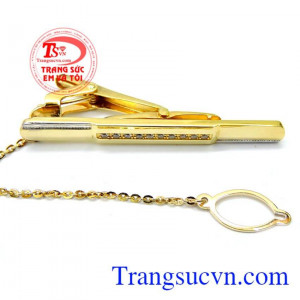 Bán Kẹp Caravat vàng quà tặng rất được ưa thích. 