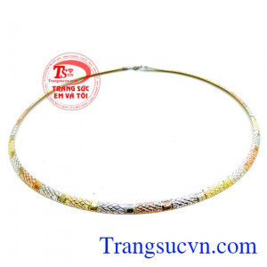 Kiềng vàng 3 màu thời trang