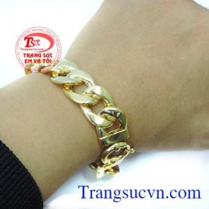 Lắc tay vàng to