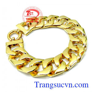 Lắc tay vàng đẹp, lắc tay nam vàng tây 10k chất lượng đảm bảo.