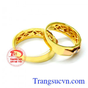 Nhẫn cưới bảo hành 1 năm, khắc chữ miễn phí, giao toàn quốc