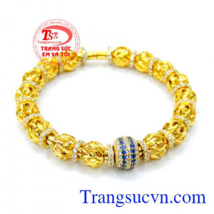 Vòng vàng đeo cổ tay Nữ giới. Vòng bi vàng thành công