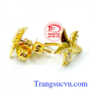 Bông ngôi sao vàng thương hiệu Em và Tôi đảm bảo về chất lượng vàng.