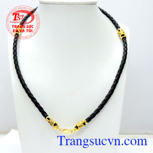 Dây cao su bọc vàng 10k sang trọng