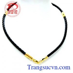 Dây cao su bọc vàng