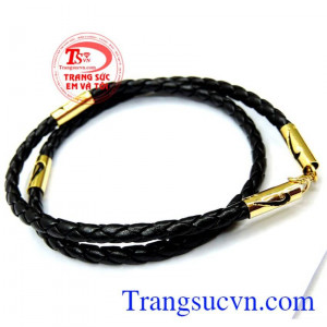 Dây cao su bọc vàng 10k sang trọng