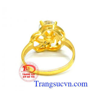 Nhẫn nữ vàng tinh tế bảo đảm chất lượng, bền đẹp uy tín. Nhẫn nữ danh giá
