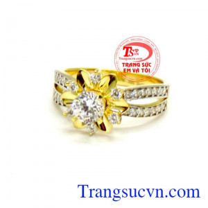 Được phái đẹp ưa chuộng trong nước và ngoài nước. Nhẫn vàng nữ mùa xuân