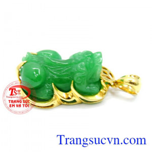 Mặt dây vàng,bọc vàng 10k đảm bảo chất lượng uy tín đảm bảo chất lượng. Mặt dây tỳ hưu nam