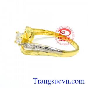 Nhẫn vàng vị ngọt tình