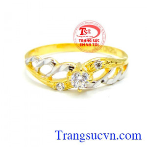 Nhẫn vàng chắp cánh tình yêu