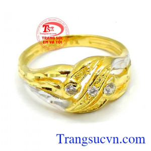 Nhẫn Thác tình yêu vàng