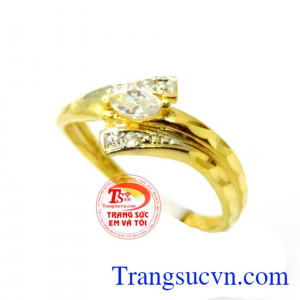 Bán Nhẫn vàng may hơn dành cho nữ. Nhẫn vàng nữ điệu