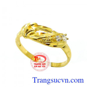 Nhẫn nữ trầu cau