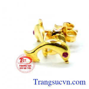 Hoa tai cá heo giao hàng trên toàn quốc, bảo hành 6 tháng.