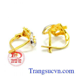 Hoa tai vàng cho nữ giới