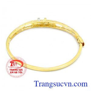 Vòng tay vàng bảo hành 6 tháng, giao toàn quốc. Vòng tay vàng tơ hồng