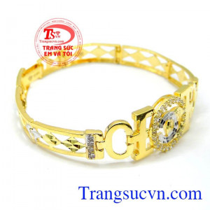 Chiếc lắc nữ vàng tinh tế, Lắc tay vàng đẹp dành cho nữ. 