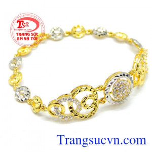 Lắc nữ vàng huyền thoại,lắc vàng dành cho nữ. 