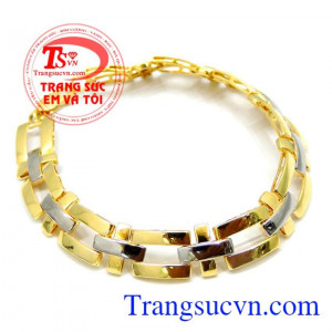 Lắc vàng nhịp cầu hạnh phúc đẹp.