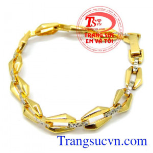 Lắc vàng tinh tế, lắc vàng đính mắt đẹp. Lắc vàng đẹp và tinh tế