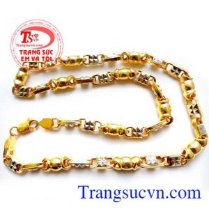 Dây chuyền nam vàng tây 10k sang trọng