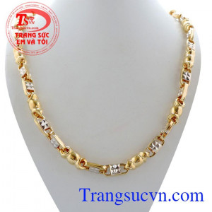 Dây chuyền nam vàng tây 10k sang trọng