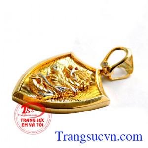 Mặt dây vàng rồng uy lực