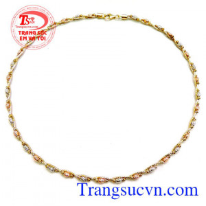 Kiềng vàng bi đẹp italy đạt tiêu chuẩn quốc tế.