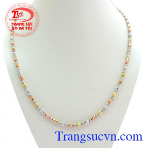 Dây chuyền vàng nhập khẩu Italy