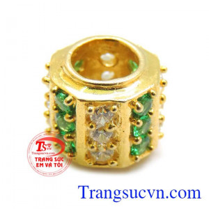 Mặt dây đá quý hai màu