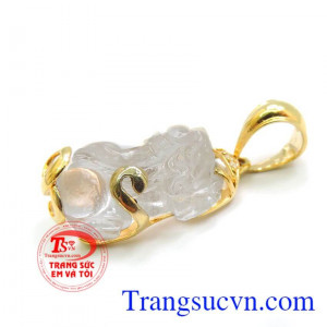 Mặt dây chuyền vàng tỳ hưu phú quý