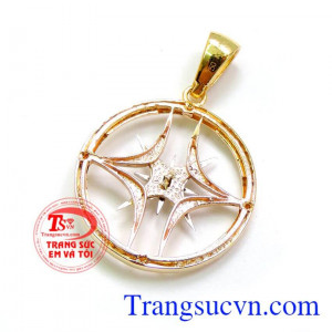 Mặt dây dây 18k thời trang giao hàng toàn quốc