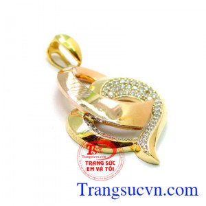 Dây chuyền có thể kết hợp lồng chữ theo yêu cầu, chất lượng vàng uy tín